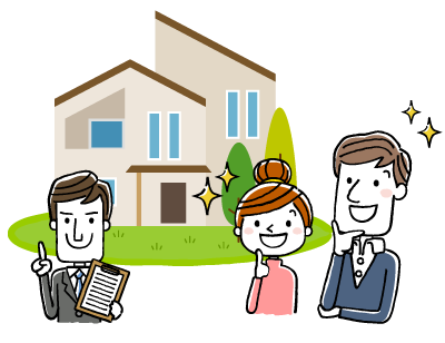 当社スタッフと⼀緒に物件⾒学へ